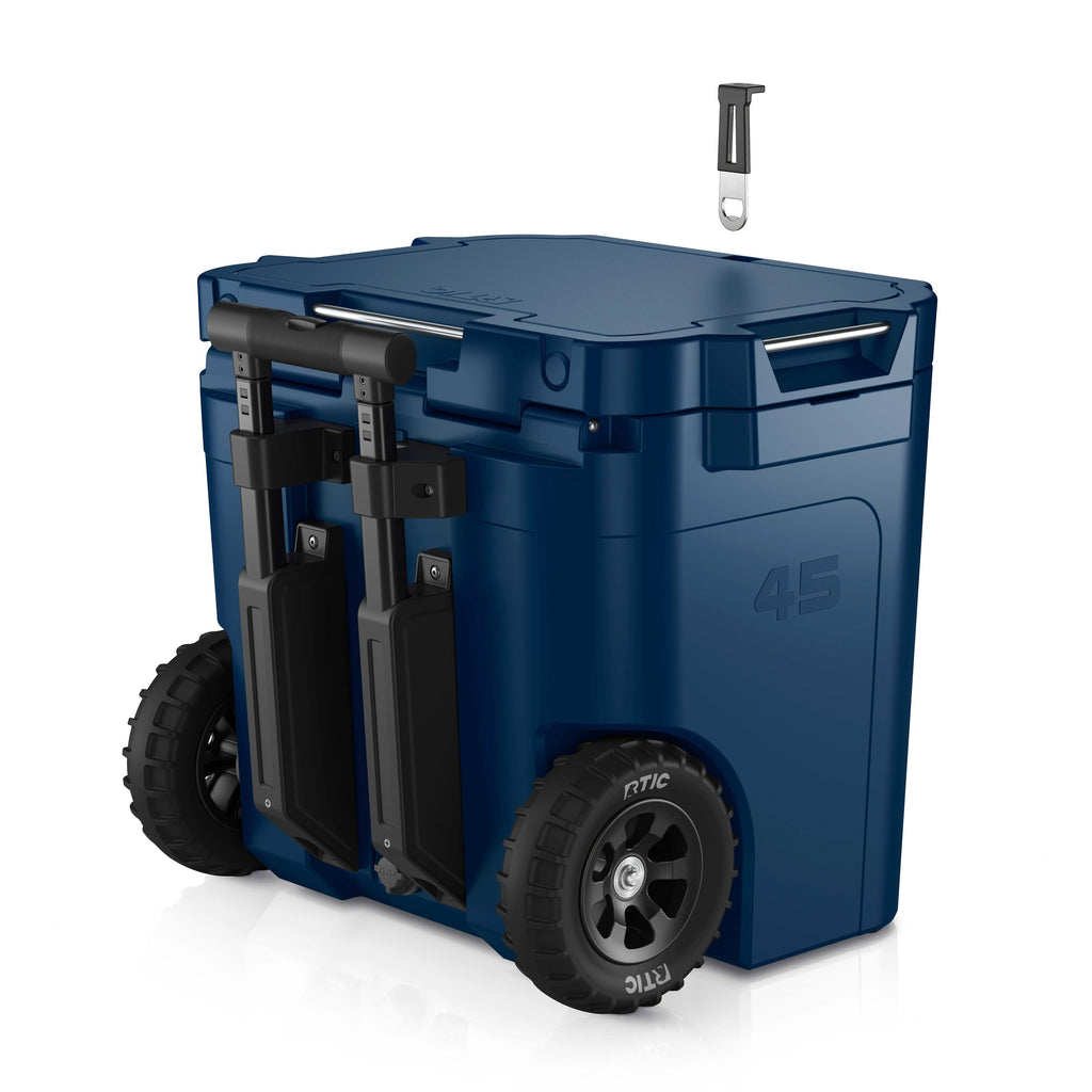 45 QT Ultra-Tough Wheeled Cooler